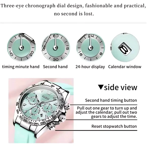 Olevs 5618 Chronograph Women - Image 15