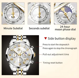 Olevs 3676 Chronograph Men - Image 15