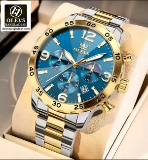 Olevs 3678 Chronograph Watch - Image 2