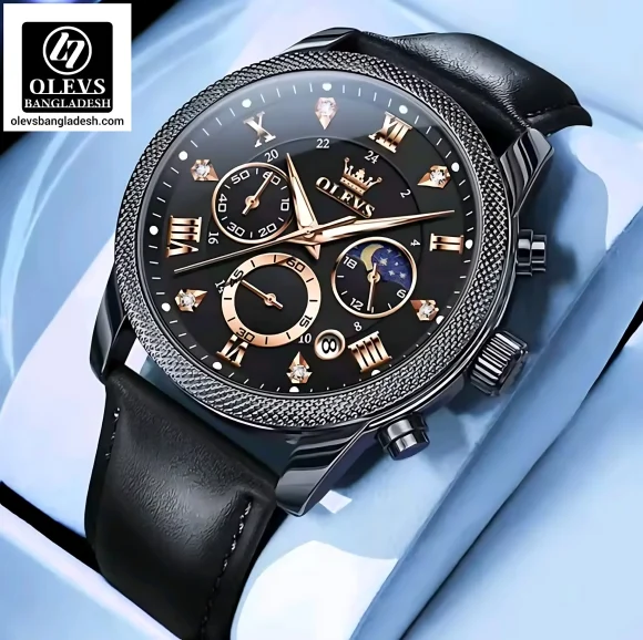 Olevs 3660 Chronograph Belt - Image 4