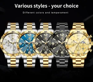 Olevs 3678 Chronograph Watch - Image 6