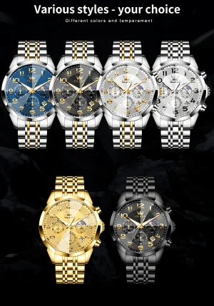 Olevs 3676 Chronograph Men - Image 8
