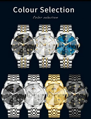 Olevs 3673 Chronograph Men - Image 9