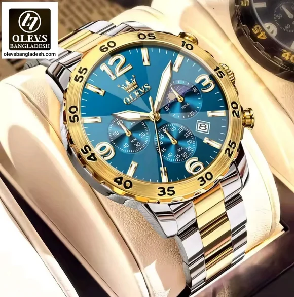 Olevs 3678 Chronograph Watch - Image 8