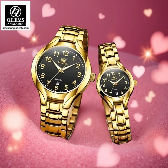 Olevs 3650 Couple Watch