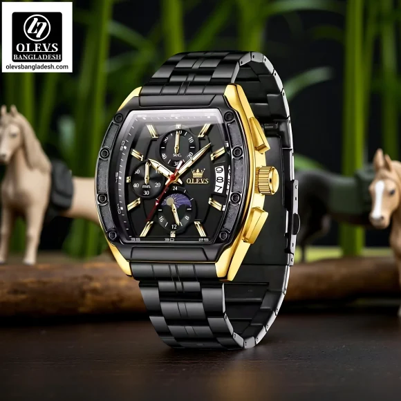 Olevs 3661 Chronograph Chain