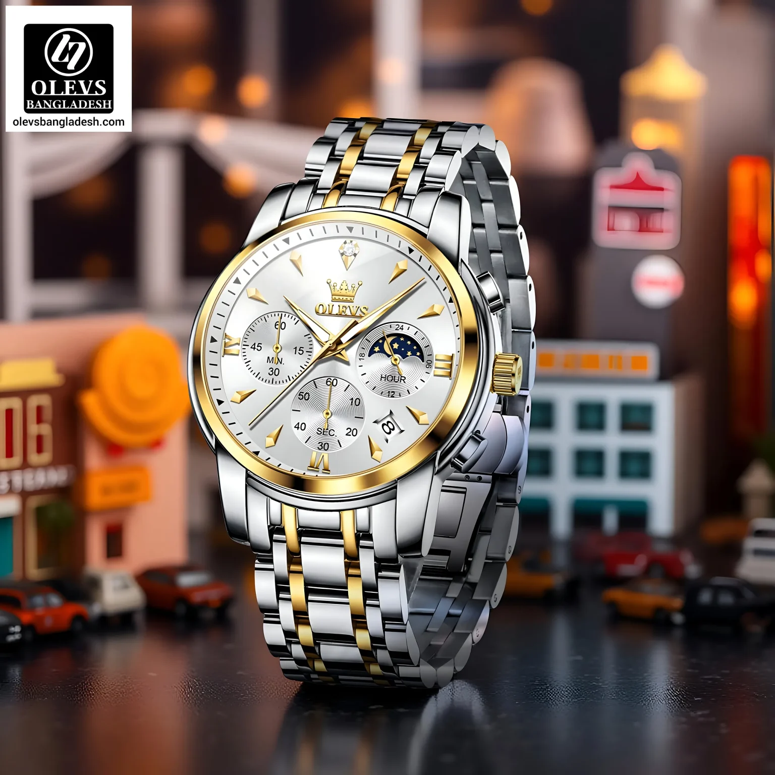 Olevs 3639 Chronograph Men