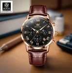 Olevs 5529 Chronograph Belt