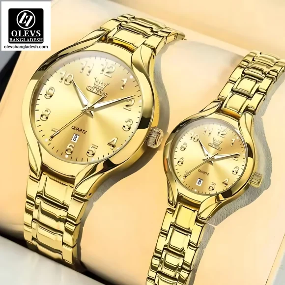 Olevs 3650 Couple Watch