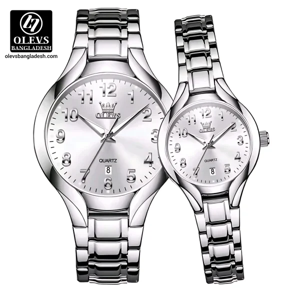 Olevs 3650 Couple Watch