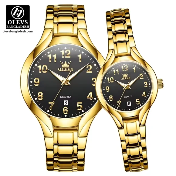 Olevs 3650 Couple Watch