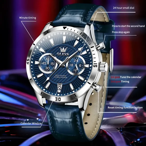 Olevs 2921 Chronograph Men - Image 12