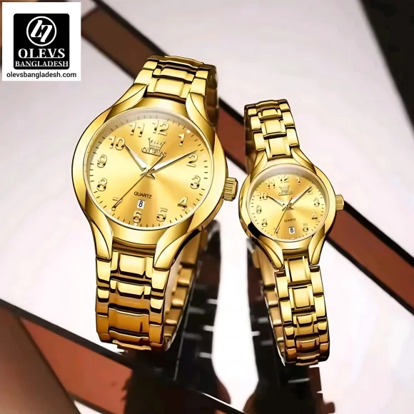 Olevs 3650 Couple Watch