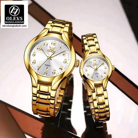 Olevs 3650 Couple Watch