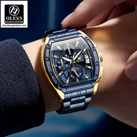 Olevs 3661 Chronograph Chain