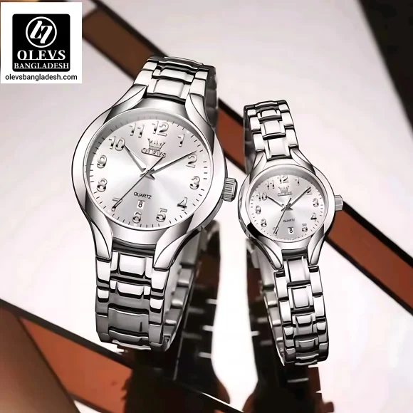 Olevs 3650 Couple Watch