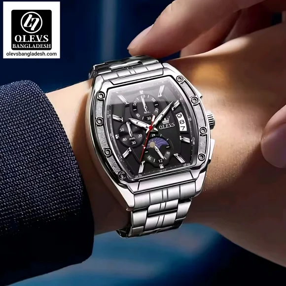 Olevs 3661 Chronograph Chain