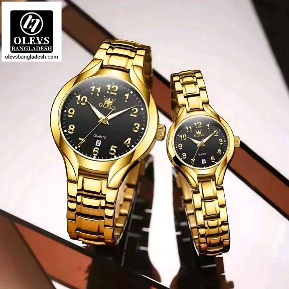 Olevs 3650 Couple Watch