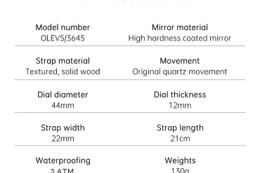 Olevs 3645 Chronograph Man