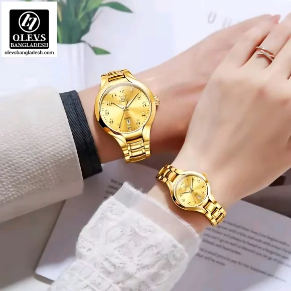 Olevs 3650 Couple Watch