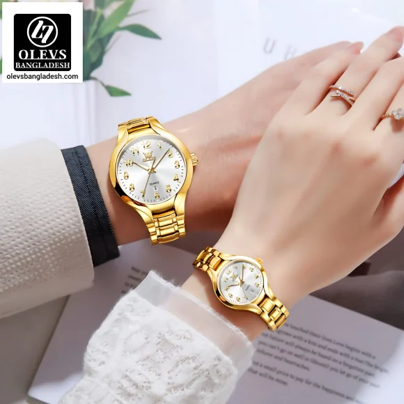 Olevs 3650 Couple Watch