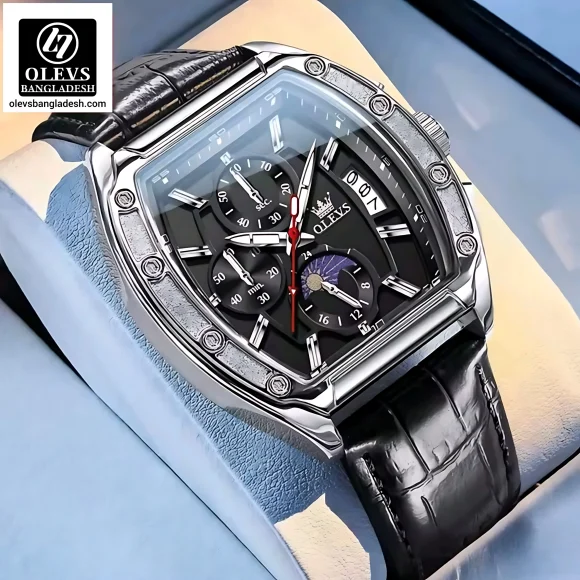 Olevs 3661 Chronograph Belt