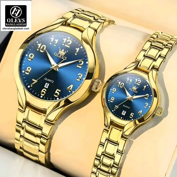 Olevs 3650 Couple Watch