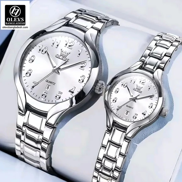 Olevs 3650 Couple Watch