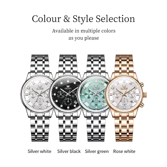 Olevs 3669 Chronograph Women