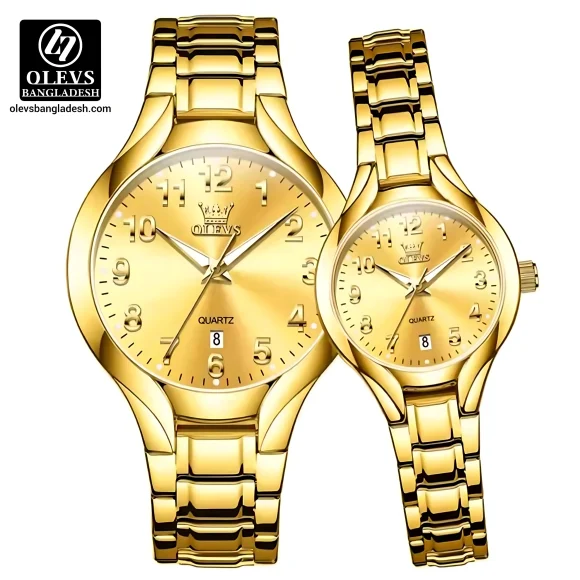 Olevs 3650 Couple Watch