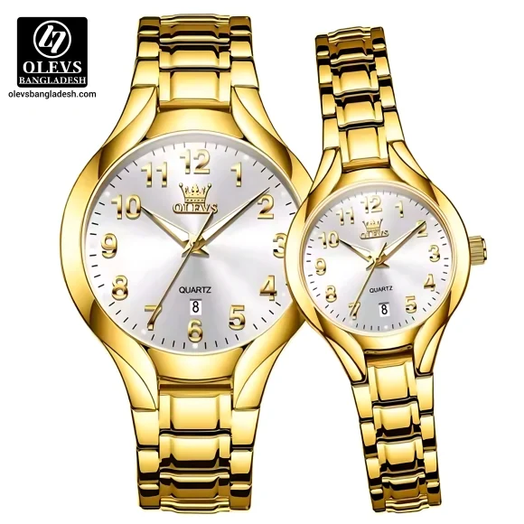 Olevs 3650 Couple Watch