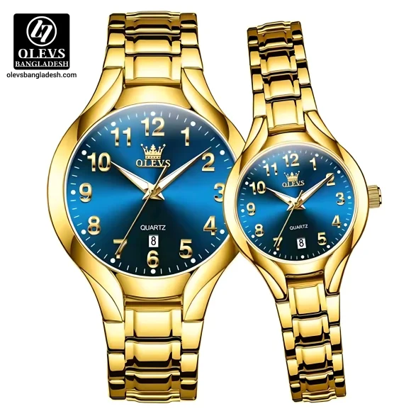 Olevs 3650 Couple Watch