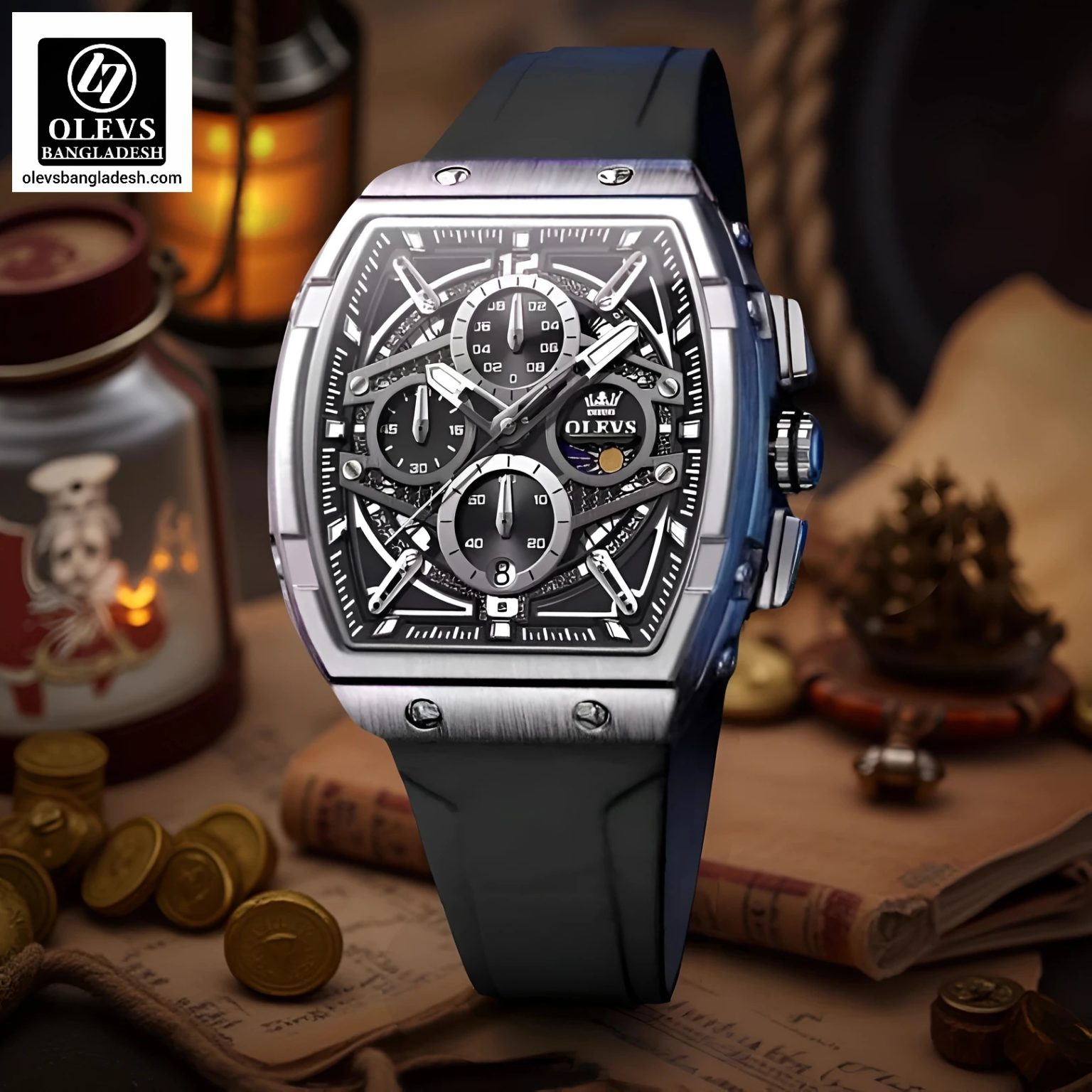 Olevs 2975 Chronograph Men