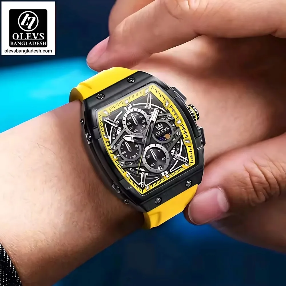 Olevs 2975 Men Chronograph - Image 17