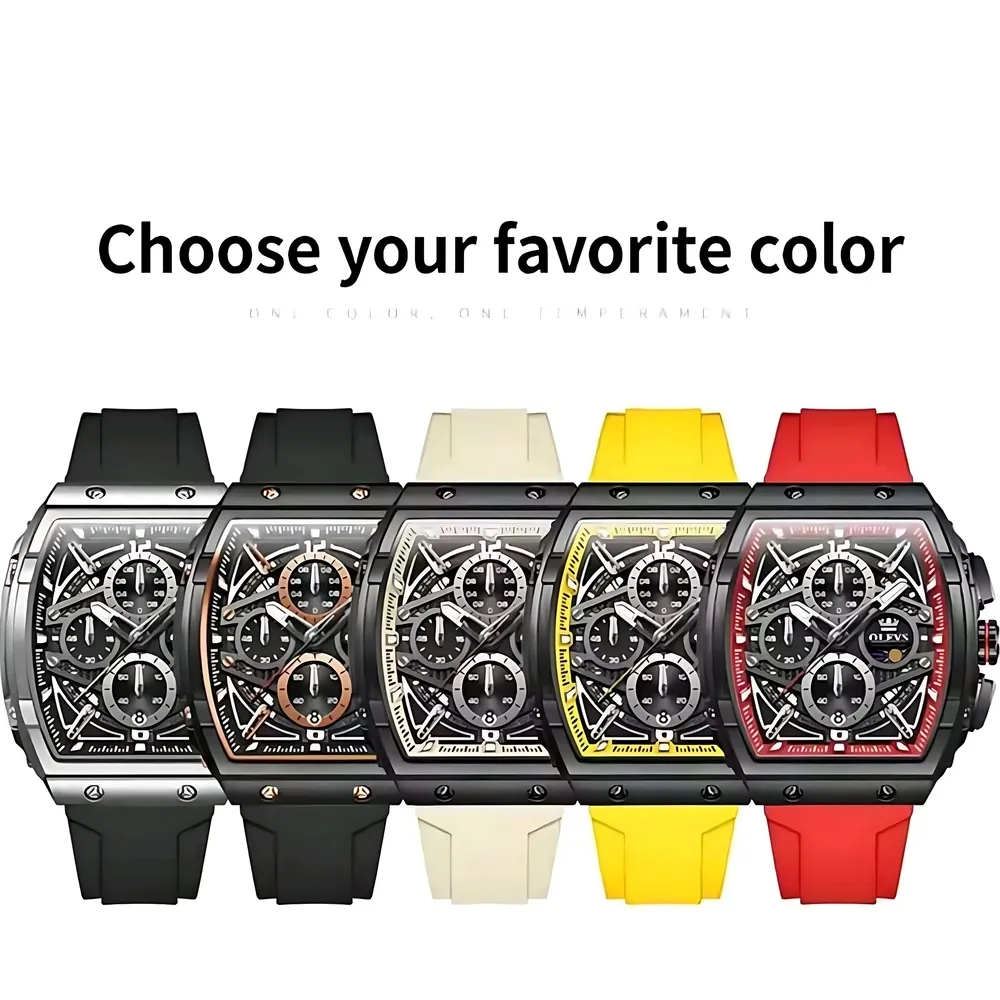 Olevs 2975 Men Chronograph - Image 7