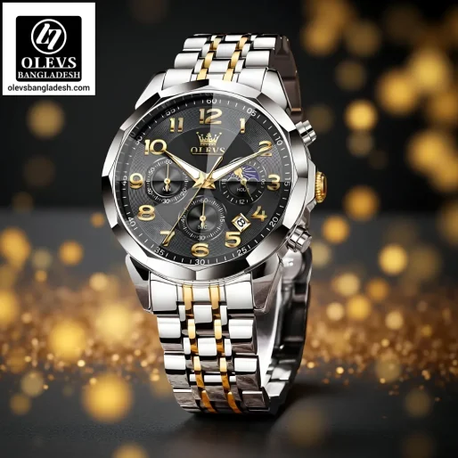Olevs 3676 Men Chronograph