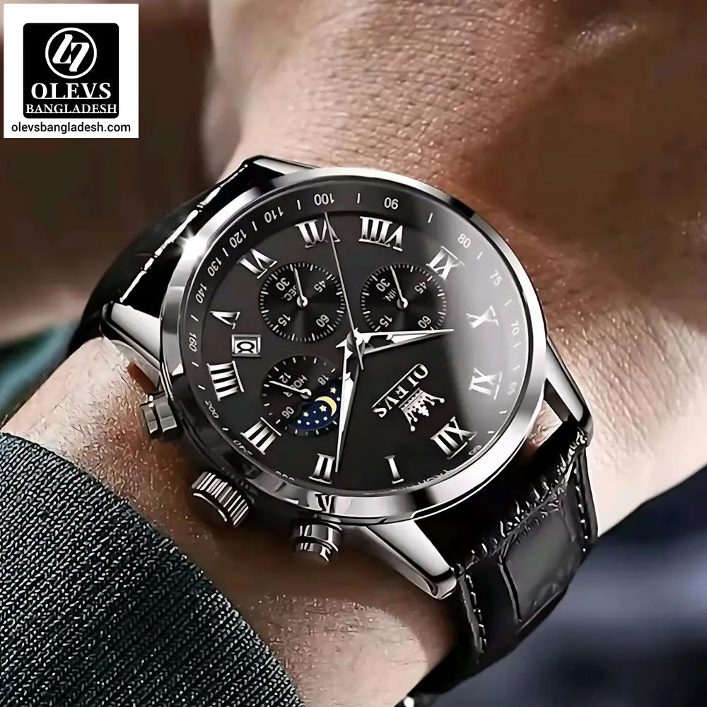 Olevs 5529 Belt Chronograph - Image 13