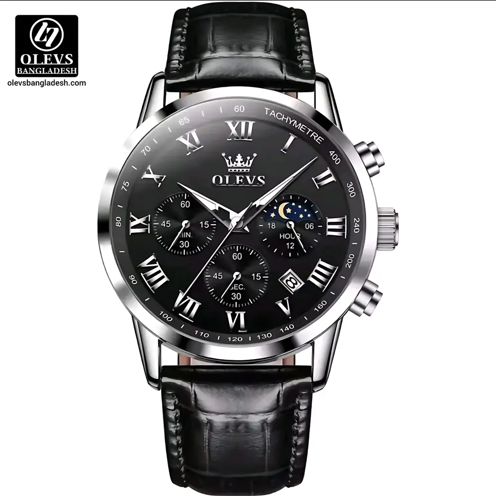 Olevs 5529 Belt Chronograph - Image 8