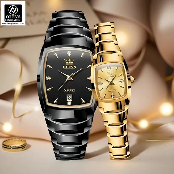 Olevs 7006 Couple Watch