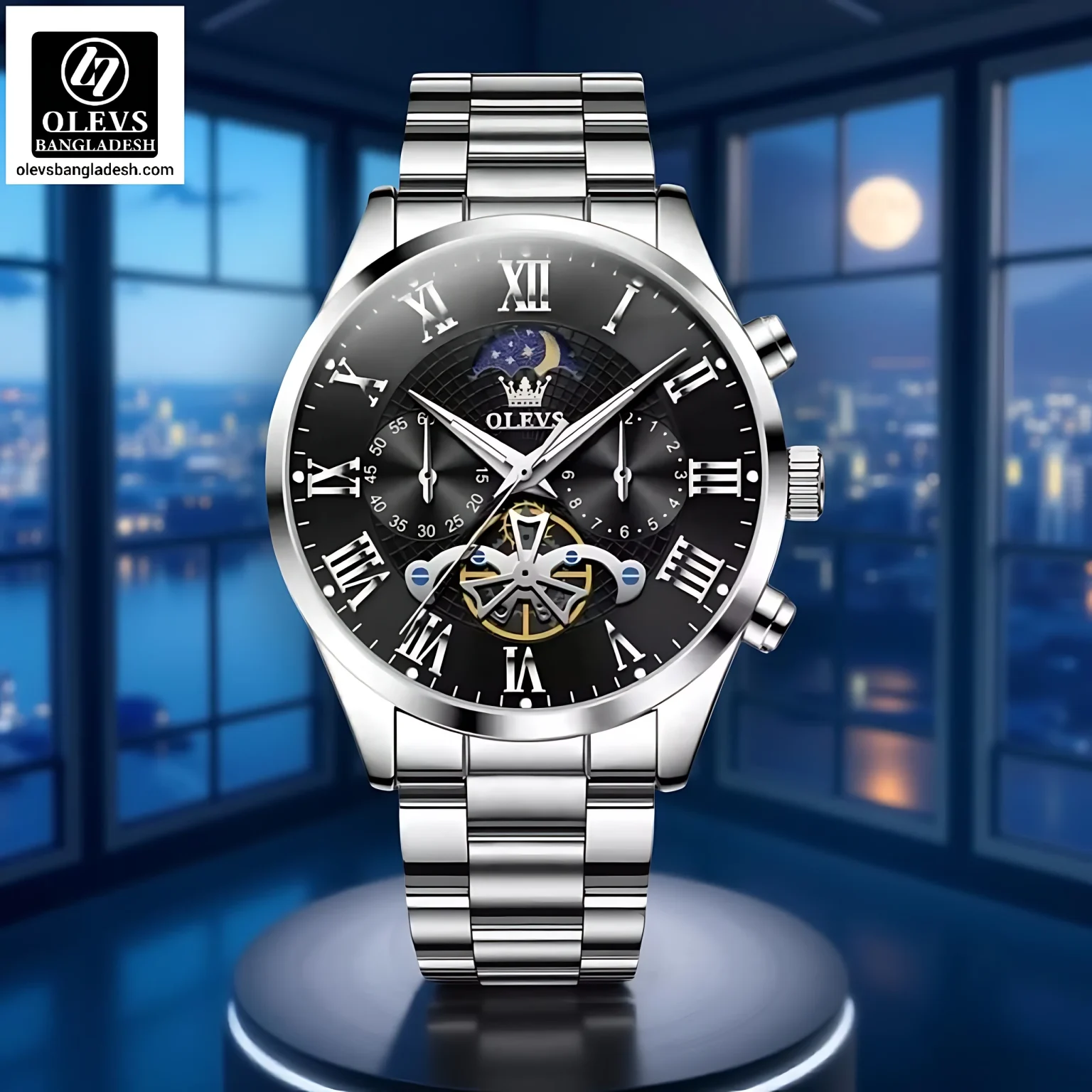Olevs 3640 Men Chronograph