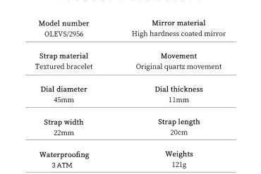 Olevs 2956 Men Chronograph