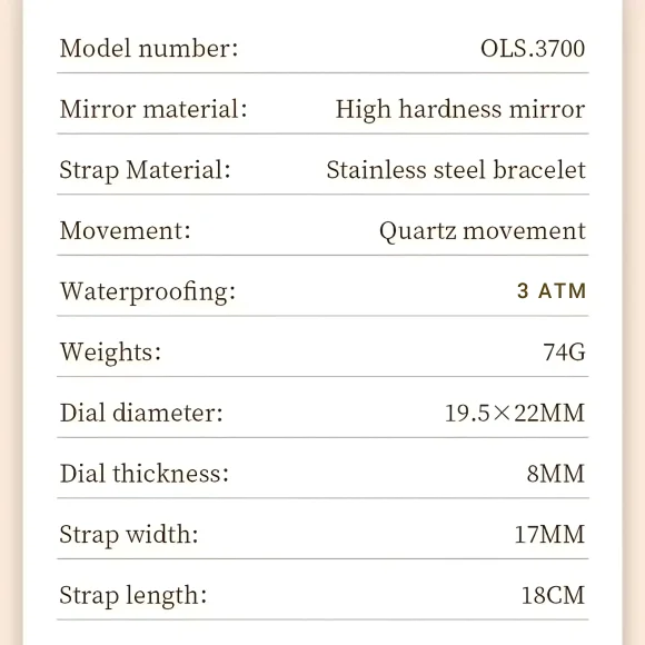 Olevs 3700 Women Watch