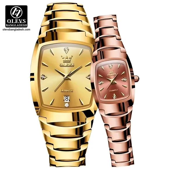 Olevs 7006 Couple Watch - Image 9
