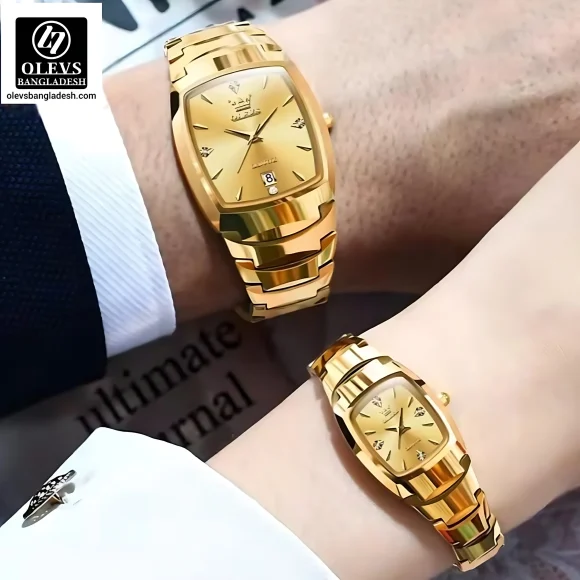 Olevs 7006 Couple Watch - Image 10