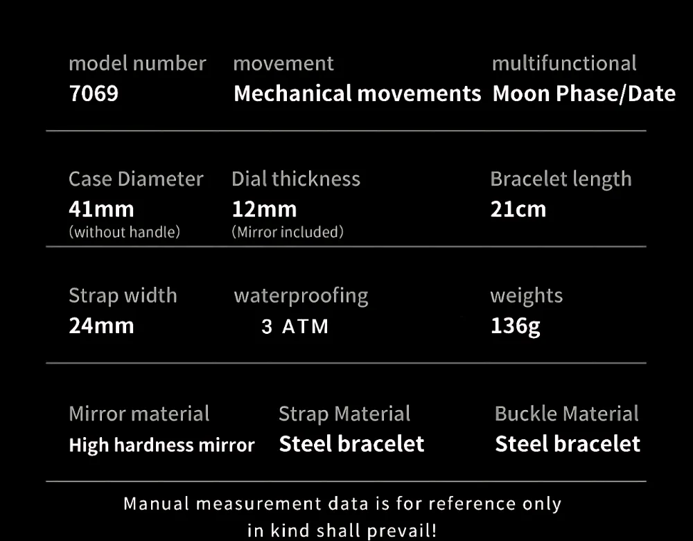 Olevs 7069 Automatic Men - Image 19