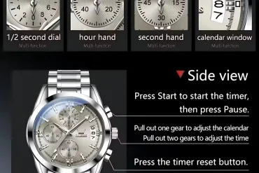 Olevs 2987 Men Chronograph