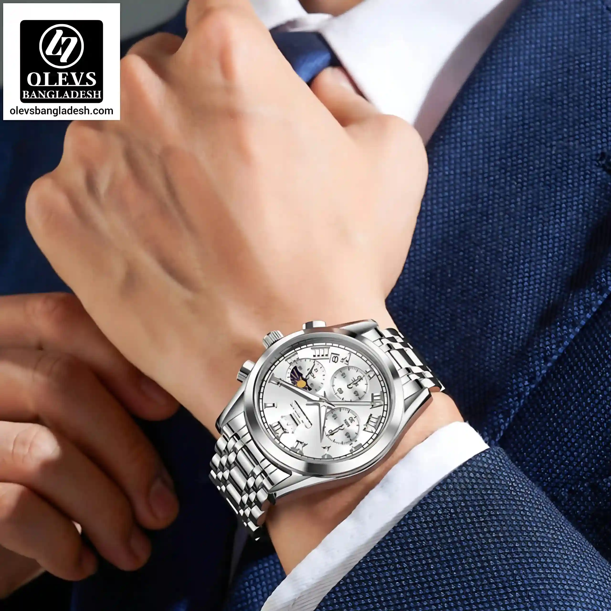 Olevs 2871 Men Chronograph