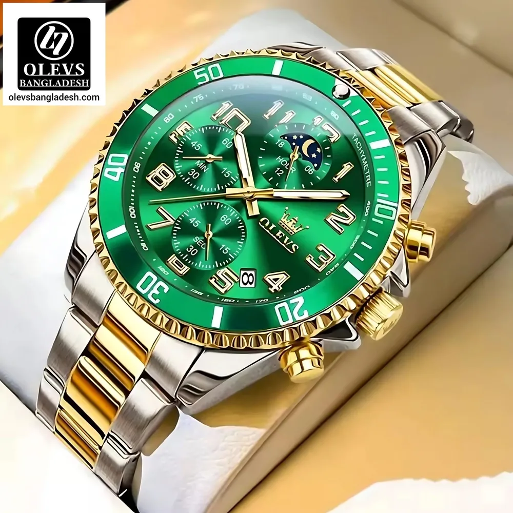 Olevs 2926 Men Chronograph - Image 13