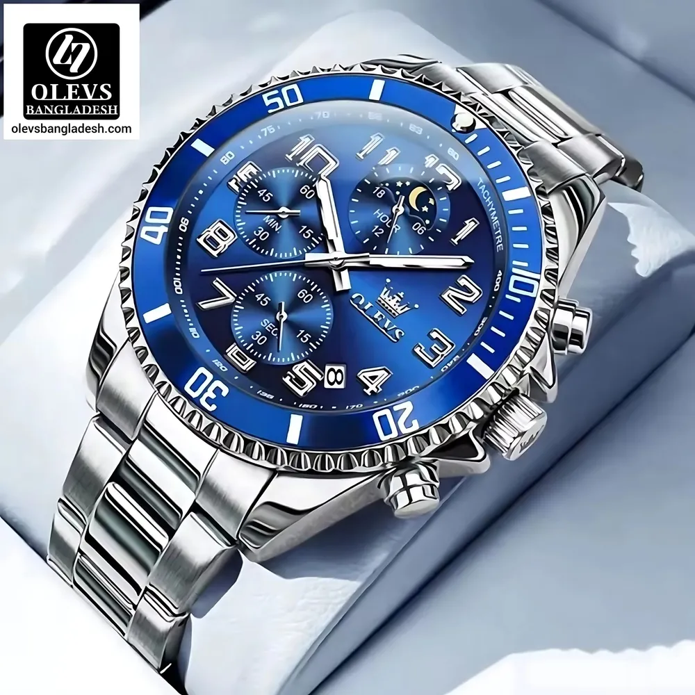 Olevs 2926 Men Chronograph - Image 9
