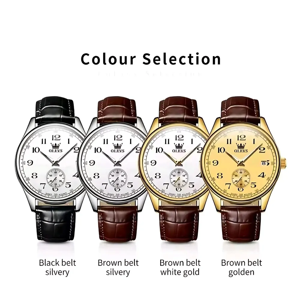Olevs 3622 Men Watch - Image 6